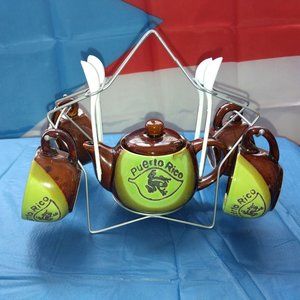 Puerto Rico coffee set